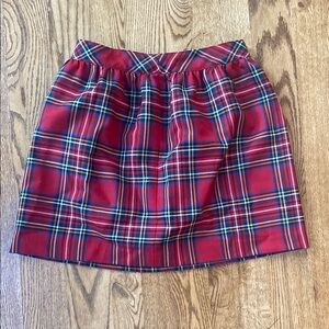 Girls NWT Brooks Brothers holiday plaid skirt tartan festive party size 12
